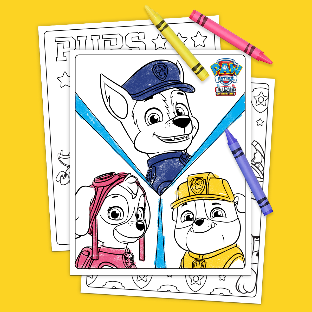 PAW Patrol Ultimate Rescue Coloring Pages   Nickelodeon Parents