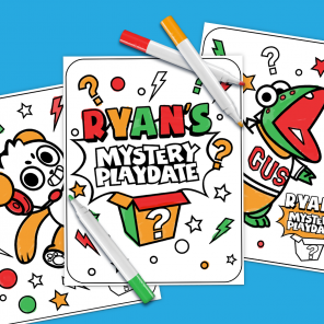 Ryan's Mystery Playdate 3 Marker Challenge