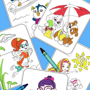 All New Summer Coloring Pack