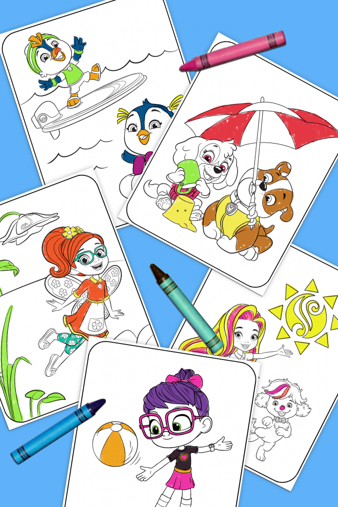 All New Summer Coloring Pack | Nickelodeon Parents