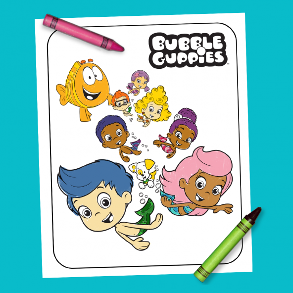Bubble Guppies Coloring Sheet | Nickelodeon Parents