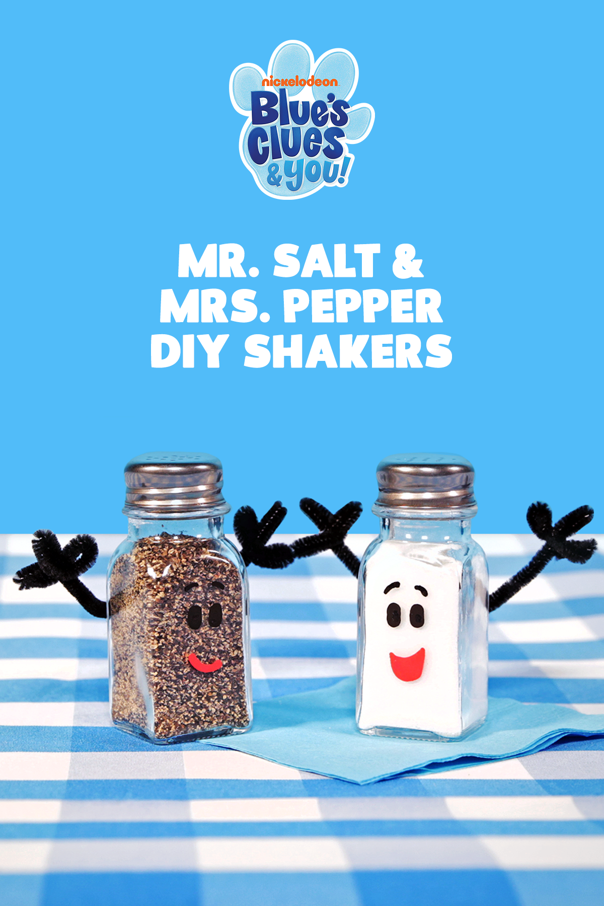 Blues Clues Characters Salt And Pepper