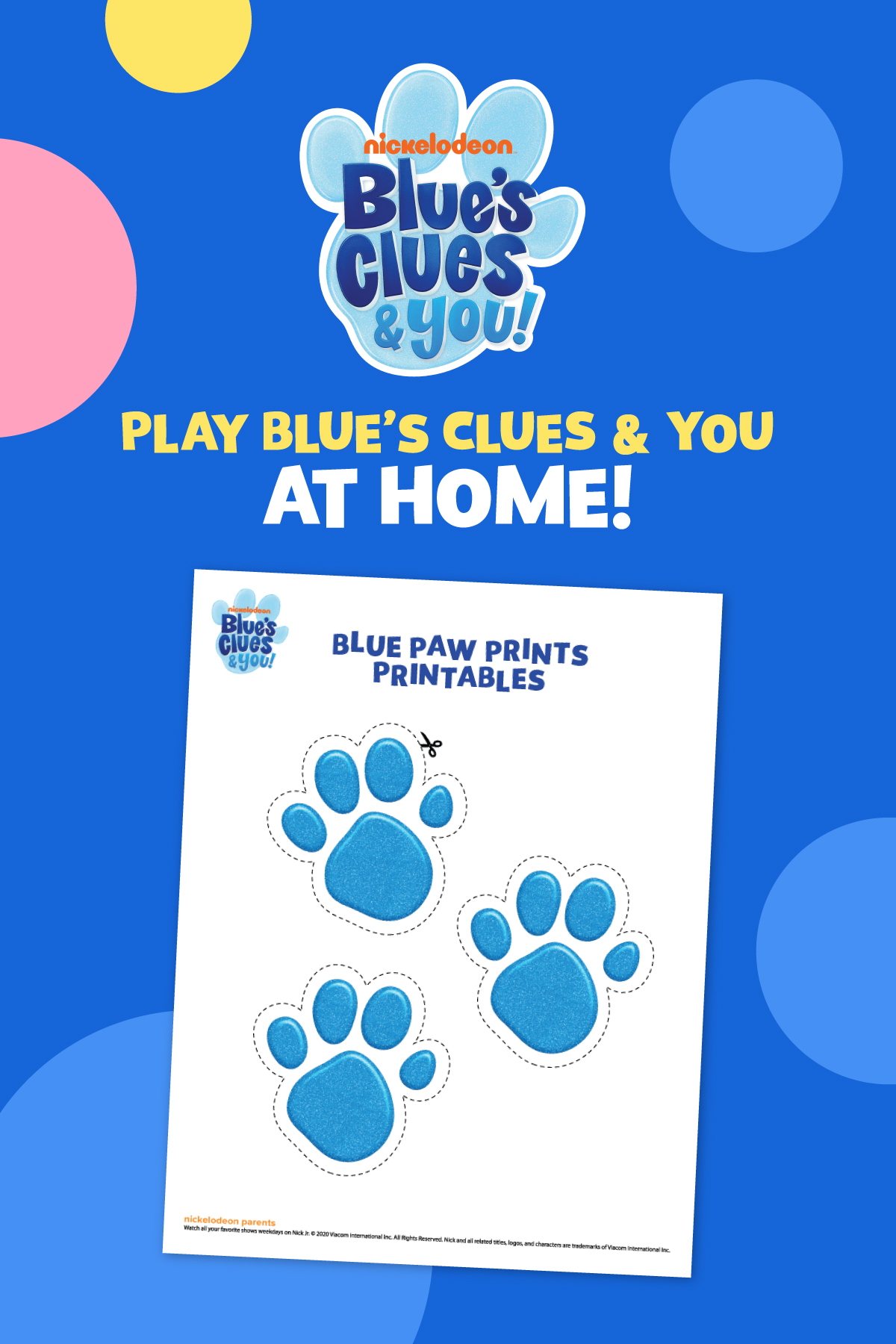 Play Blue S Clues At Home Nickelodeon Parents