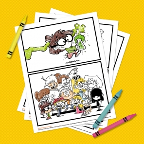 The Loud House Coloring Pack