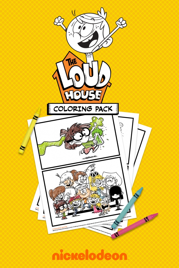 The Loud House Coloring Pack | Nickelodeon Parents
