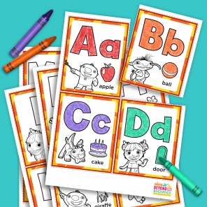 Alphabet Flash Cards