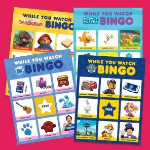 Watch-and-Play Bingo
