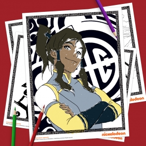 The Legend of Korra Coloring Pack