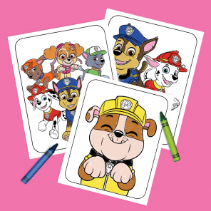 PAW Patrol Pups Coloring Pack