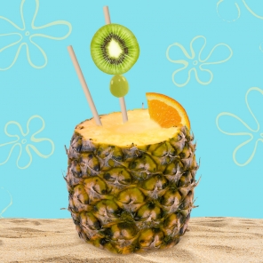 Kid-Friendly Pineapple Slushy