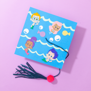 DIY Bubble Guppies Graduation Cap and Diploma