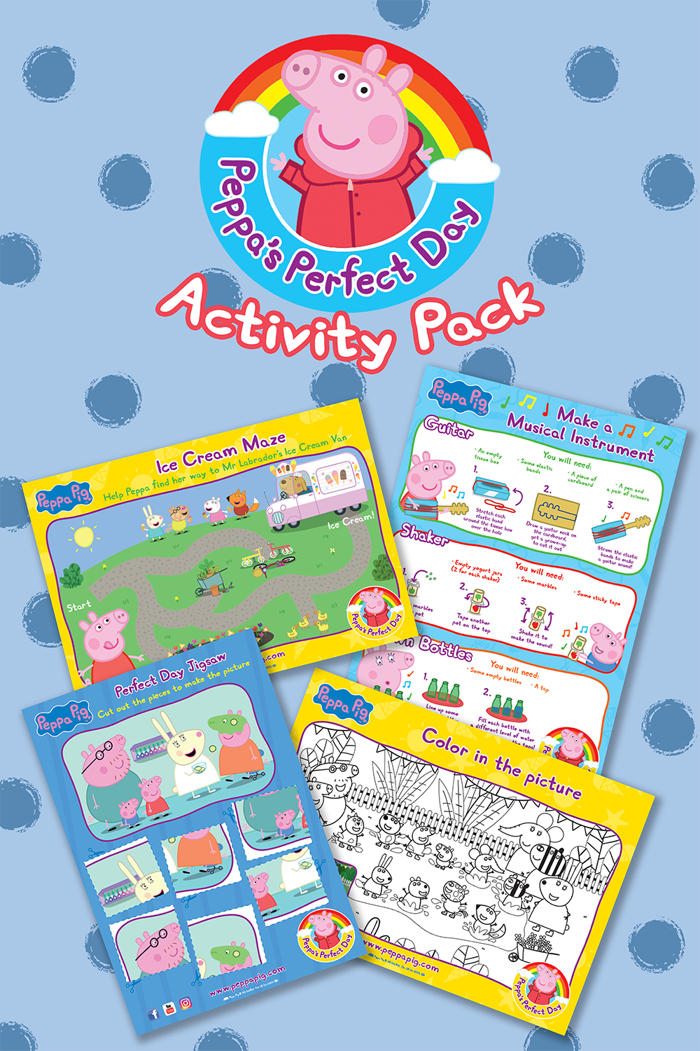 Peppa's Perfect Day Activity Pack