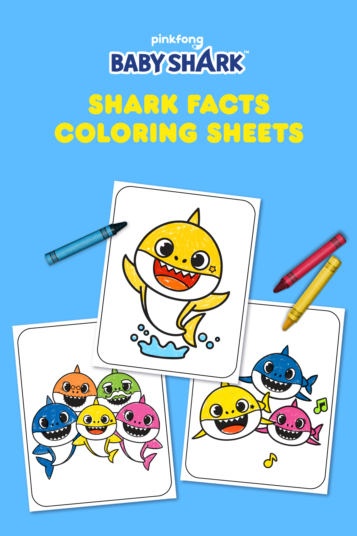 580 Baby Shark Song Coloring Pages  Best HD