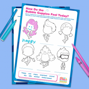 All the Feelings Bubble Guppies Activity Pack