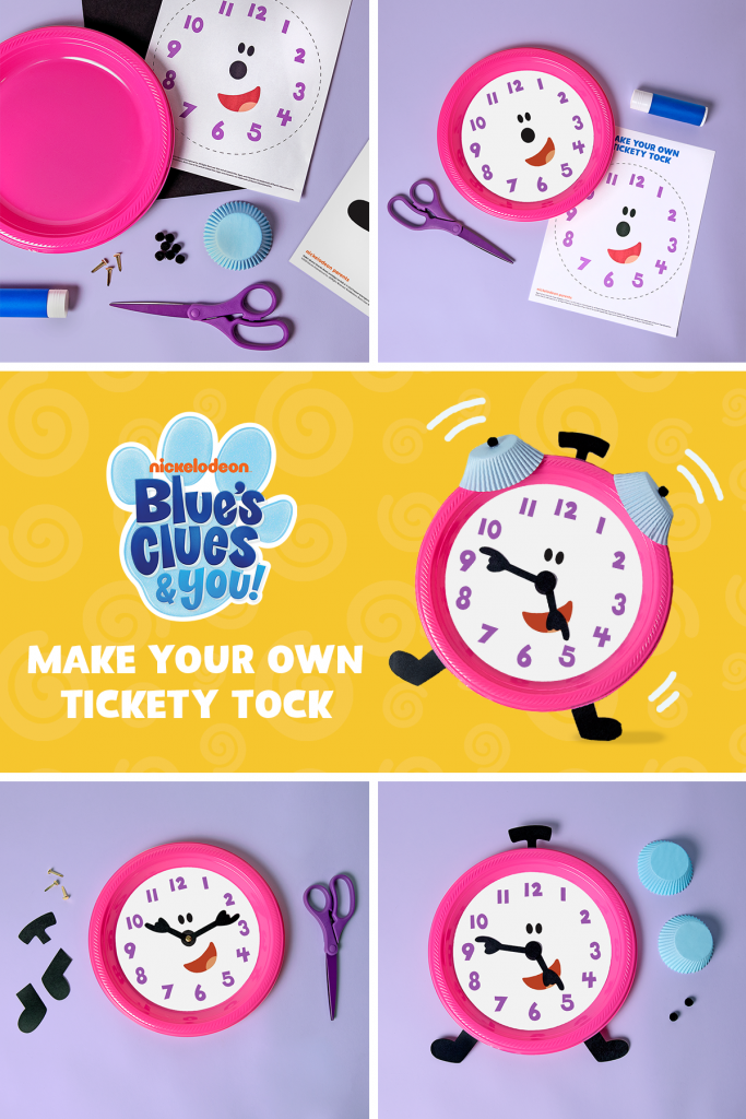 Time to Make Your Own Tickety Tock Clock | Nickelodeon Parents