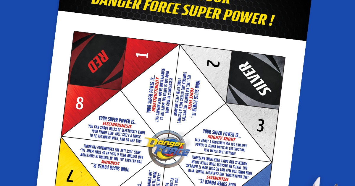 What’s Your Superpower? Ask the Danger Force Fortune Teller