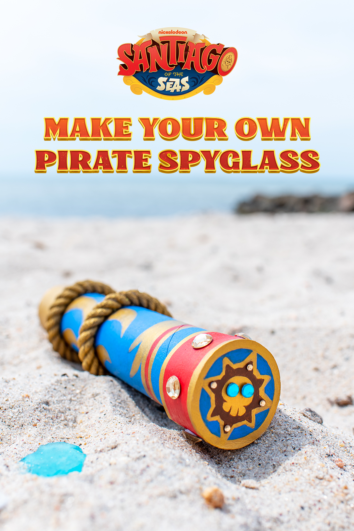 Santiago of the Seas Pirate Spyglass DIY Craft