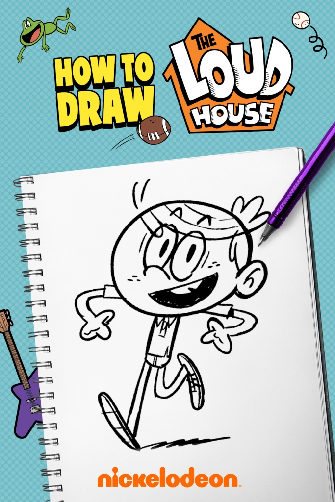 Draw Lincoln Loud Like a Pro  Nickelodeon Parents