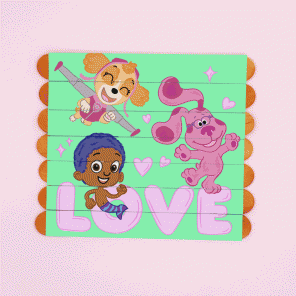 Fitting Together a Nick Jr. Puzzle of Love