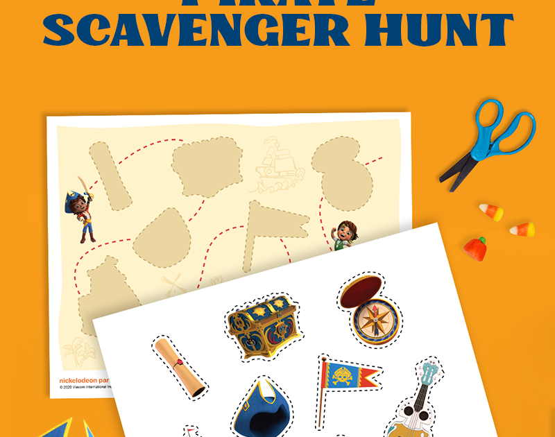 Santiago of the Seas Pirate Scavenger Hunt | Nickelodeon Parents