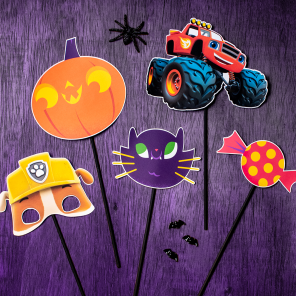 Printable Halloween Photo Props