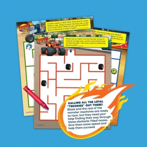 Blaze Maze Activity Pack