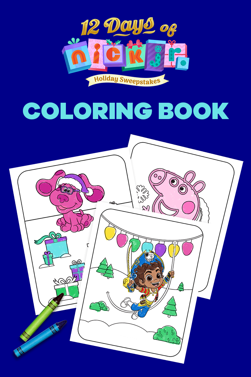 nick jr halloween coloring pages