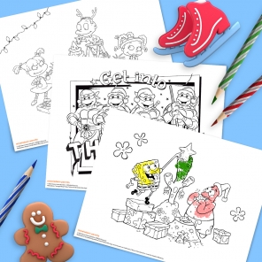 Deck the Halls with This Holiday Coloring Pack
