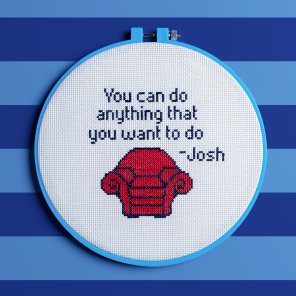 Blue’s Clues and You Cozy Cross-Stitch Pattern