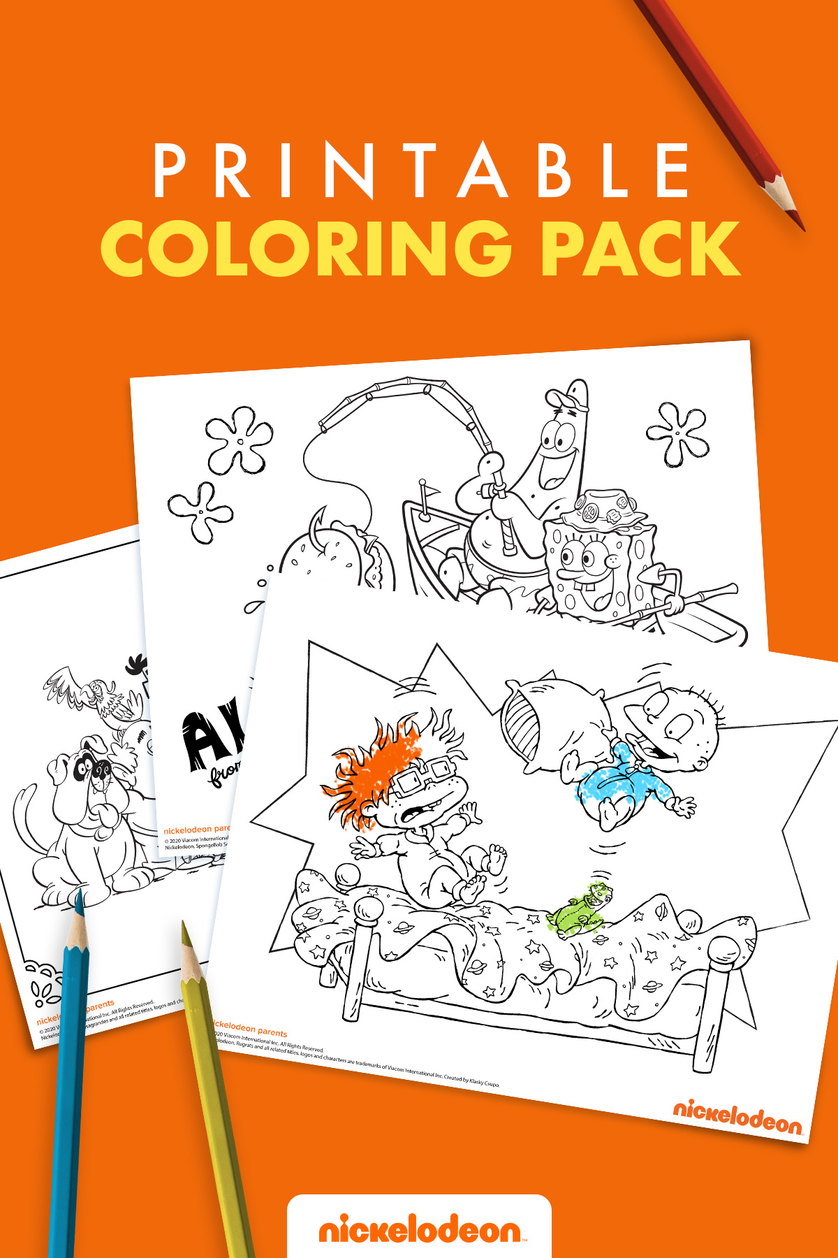 Coloring Pages  Nickelodeon Parents