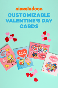 SPONGEBOB SQUAREPANTS* 32 Valentines Day Cards NICKELODEON 8 Designs NEW 2/10 