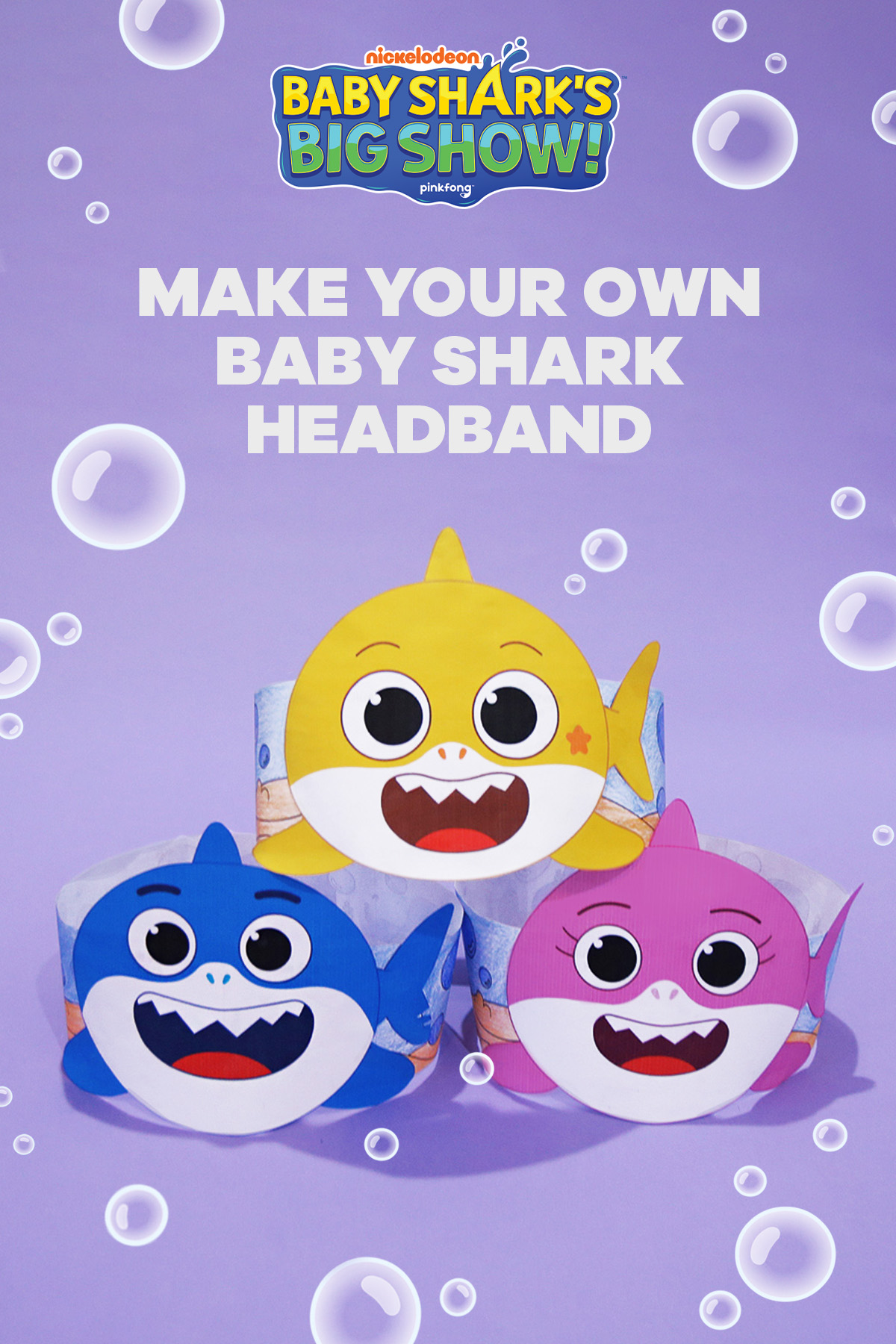 Hats Off! It's Baby Shark Headbands | Nickelodeon Parents