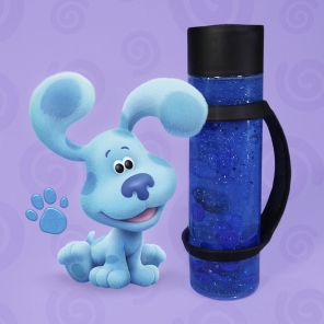 DIY Blue's Clues & You! Sensory Bottle