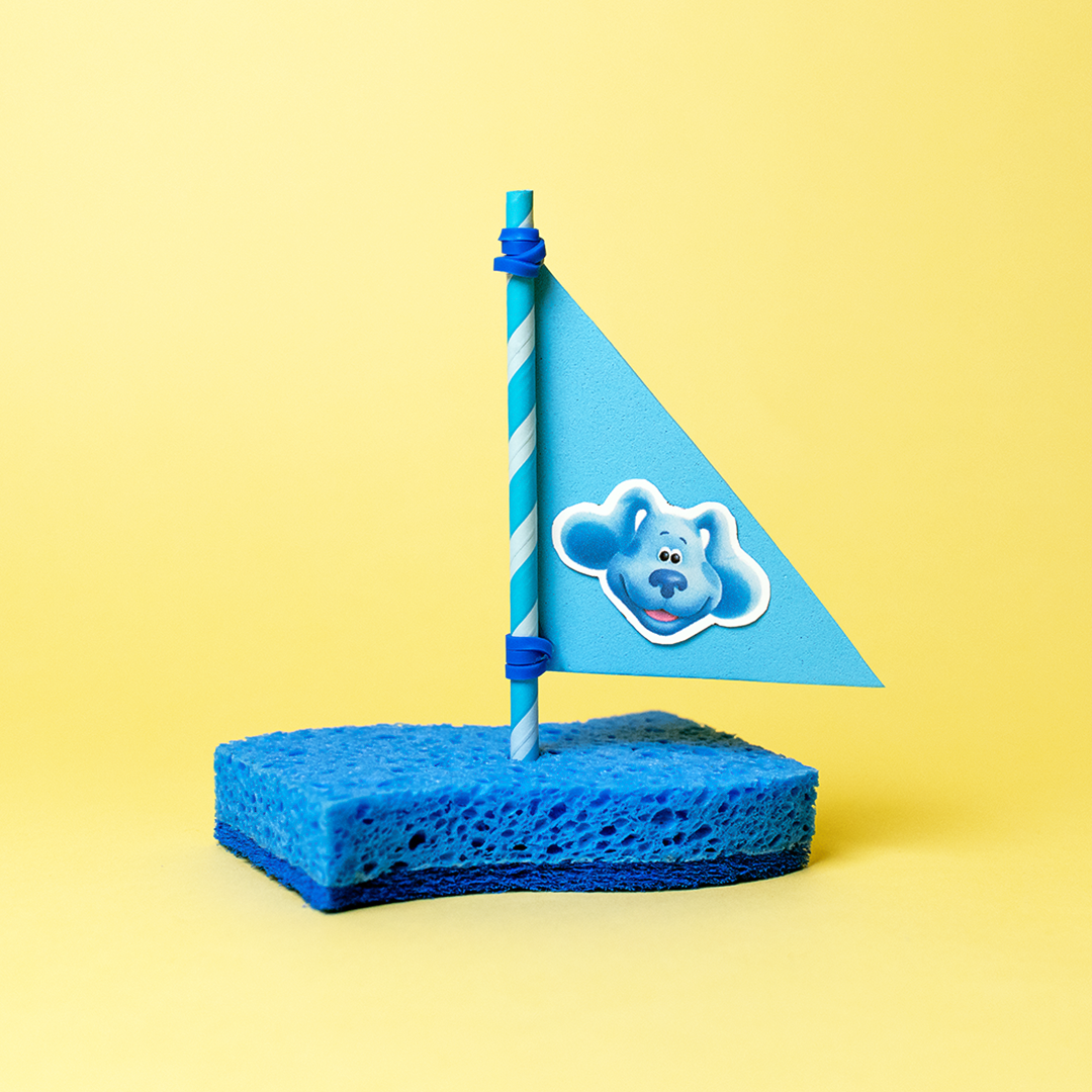 sponge sailboat craft