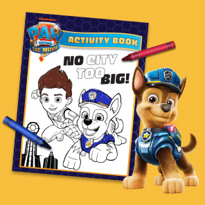 PAW Patrol: The Movie Coloring Sheet