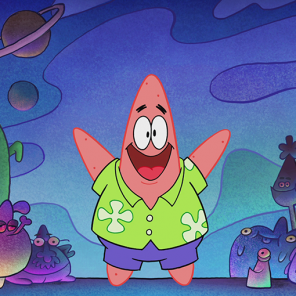 The Patrick Star Show Customizable Zoom Backgrounds