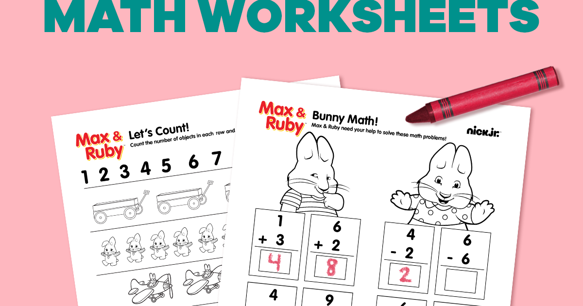 solve math problems with max ruby nickelodeon parents