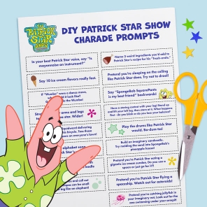 Host Your Own Patrick Star Variety Show!
