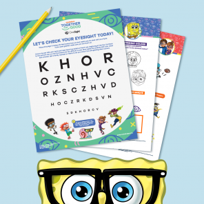 Nickelodeon Eye Health Worksheets
