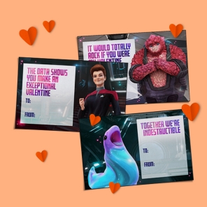 Star Trek: Prodigy Valentine's Day Cards