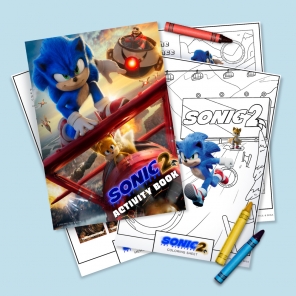 Sonic The Hedgehog 2 Activity Pack