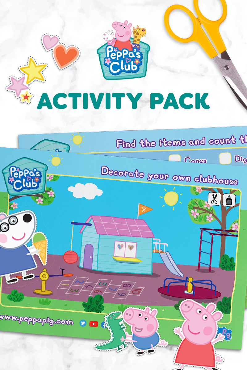 Article Header: Peppa Pig Activity Pack