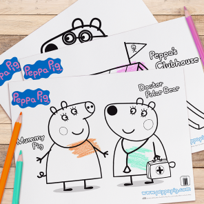 Peppa’s New Friends! A Coloring Pack