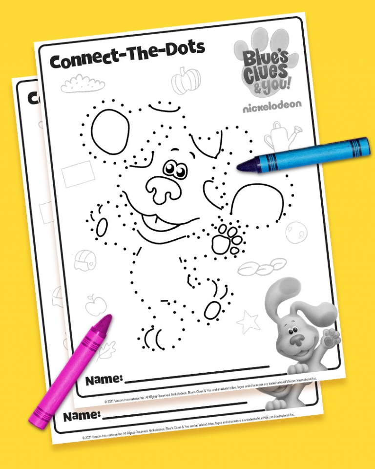 More Blue's Clues Activity Sheets for Students | Nickelodeon Parents
