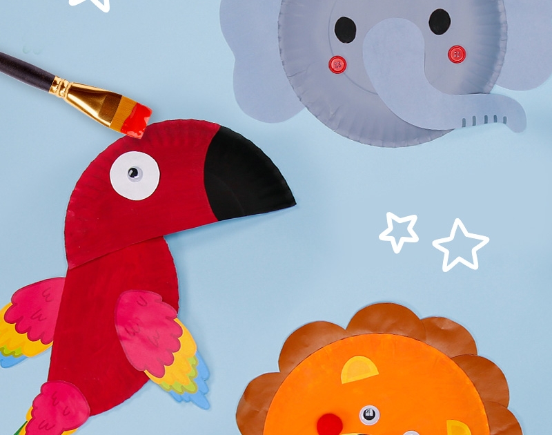 Noggin’s Paper Plate Zoo Pals Nickelodeon Parents