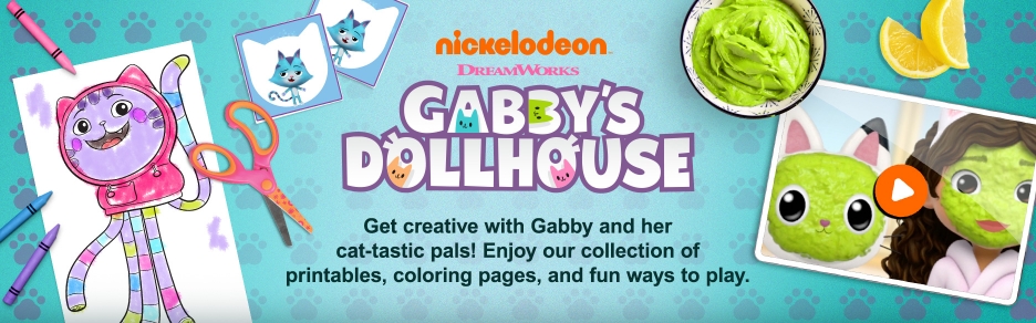 Gabby's Dollhouse Icon Cat Sticker