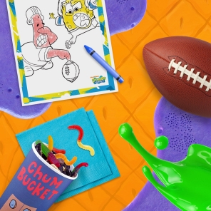 Host a Mega-Spongey Super Bowl LVIII Watch Party!